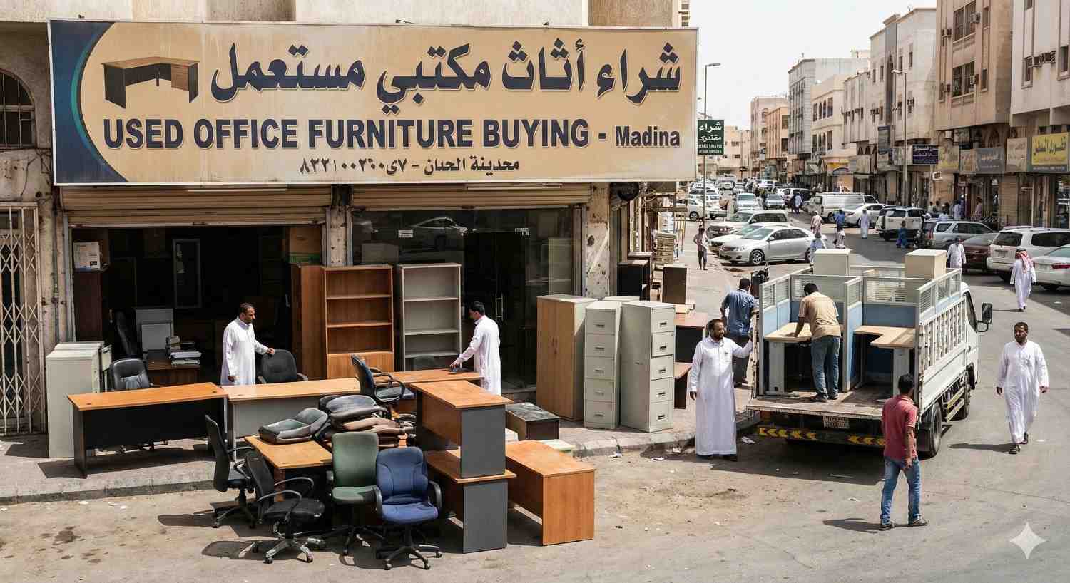 أثاث المكاتب المستعمل