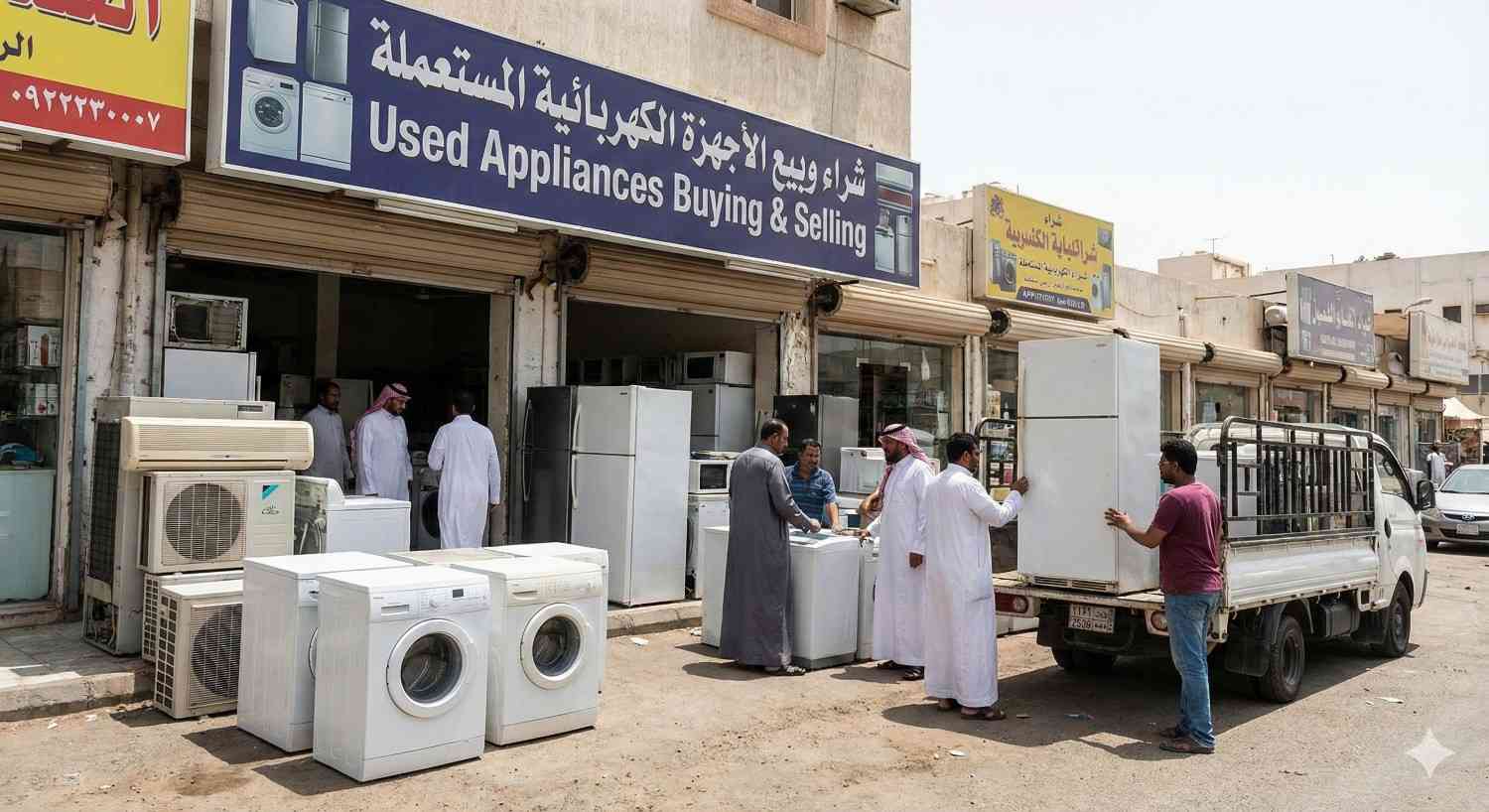 الأجهزة المنزلية المستعملة